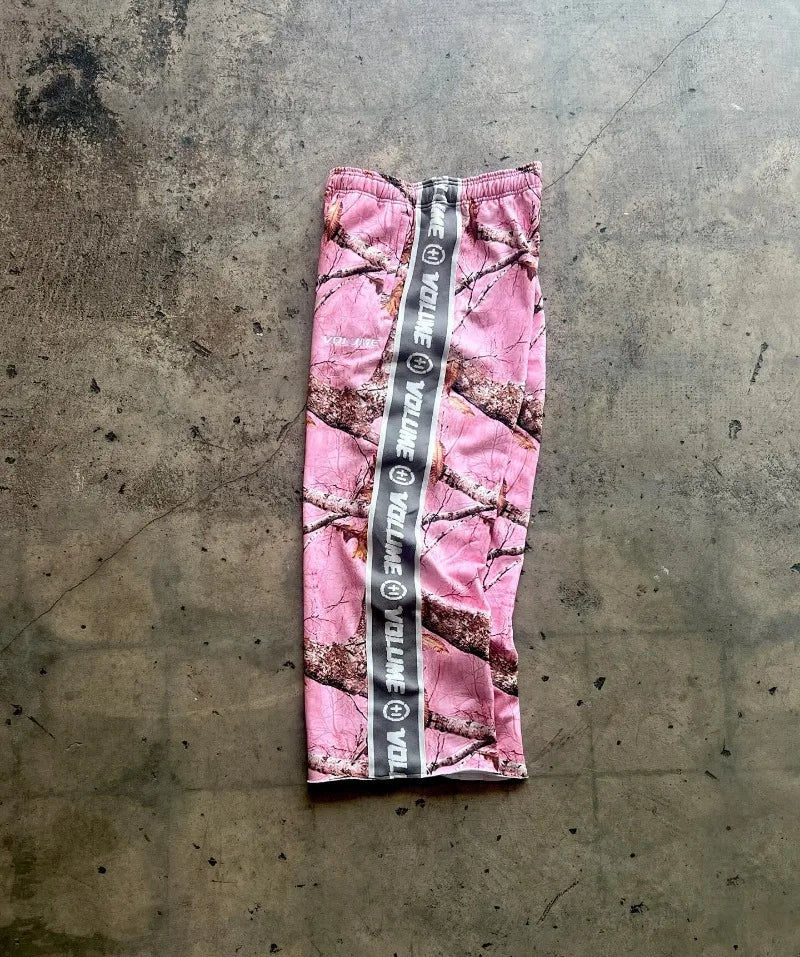 Gothic Harajuku Pants | Women's Leaf Camo Casual Streetwear Camo Colors