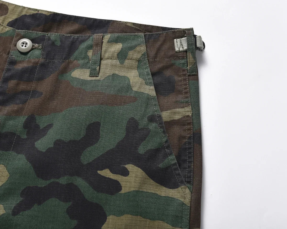 Men's Vintage Camouflage Cargo Pants | Y2K High-Street Style | Camo Colors