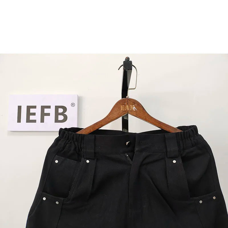 Japanese Style Men’s Wide-Leg Trousers with Pockets 2025 Camo Colors