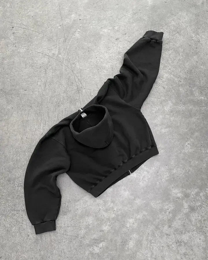 Retro Letter Pattern Hoodie | Y2K Women's Hip Hop Style Camo Colors