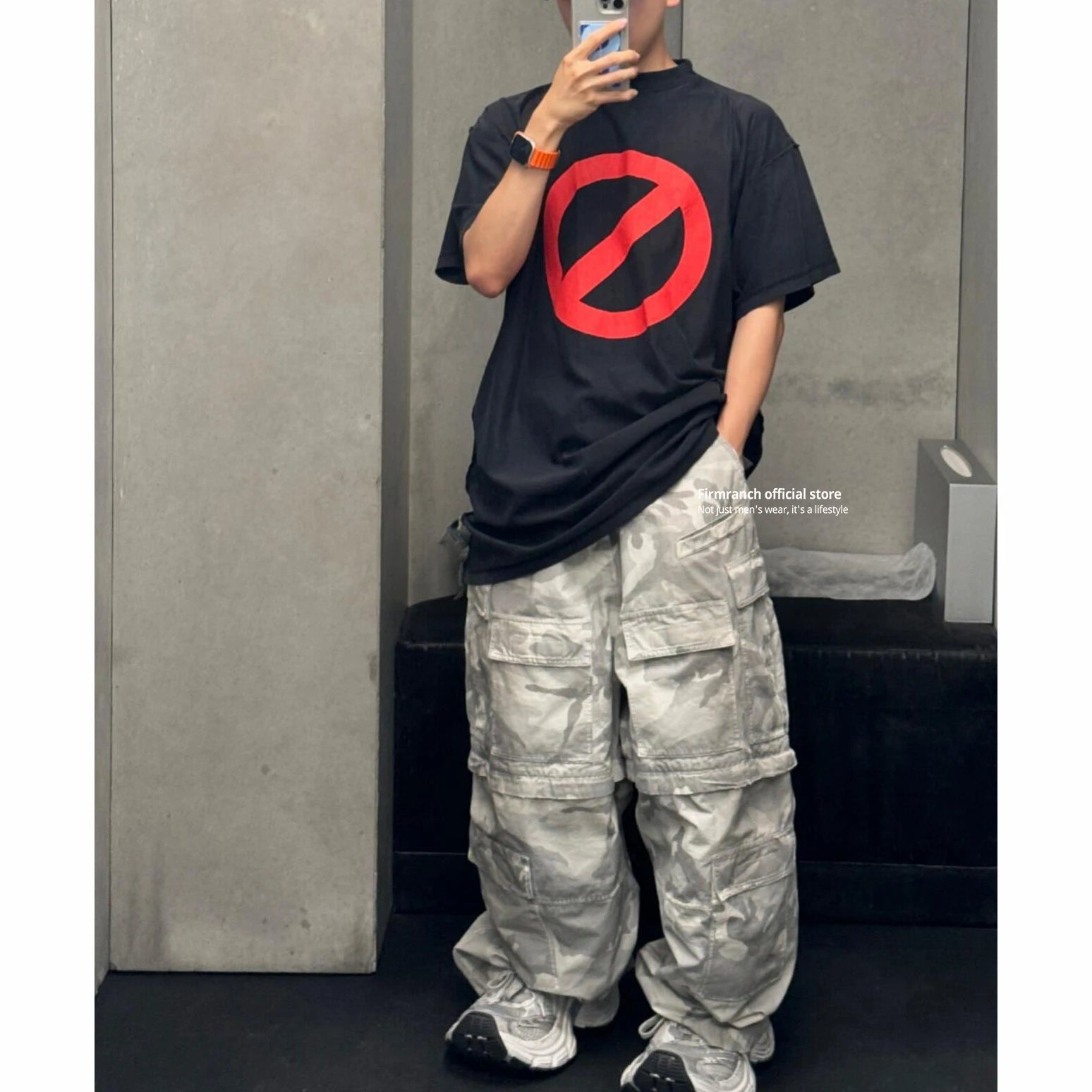 Unisex Firmranch Camouflage Detachable Cargo Pants Men Women Camo Colors