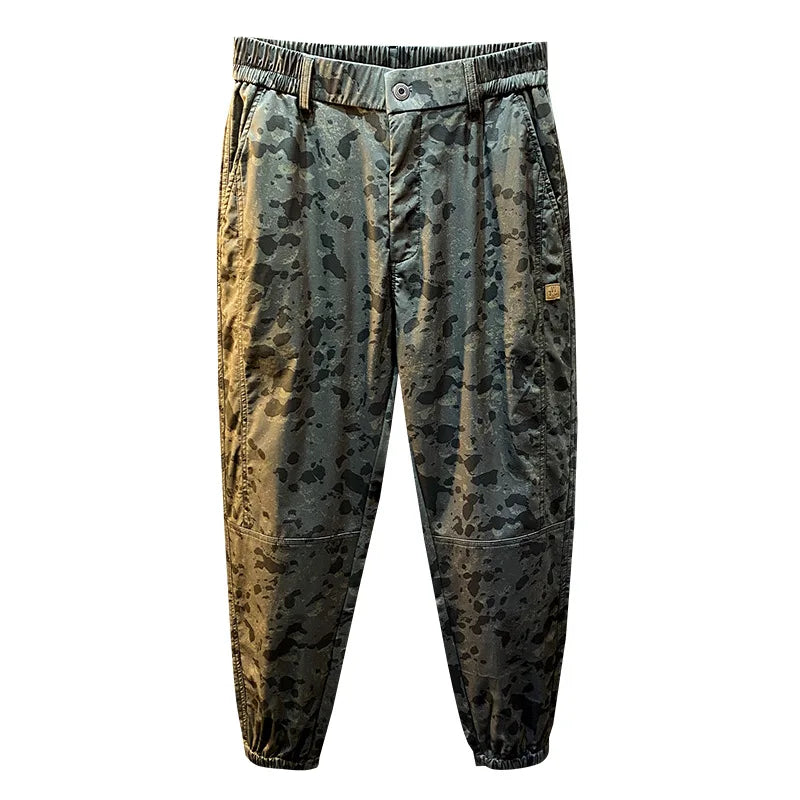 Loose Fit Camo Harem Pants: Breathable & All-Matching for Men Camo Colors