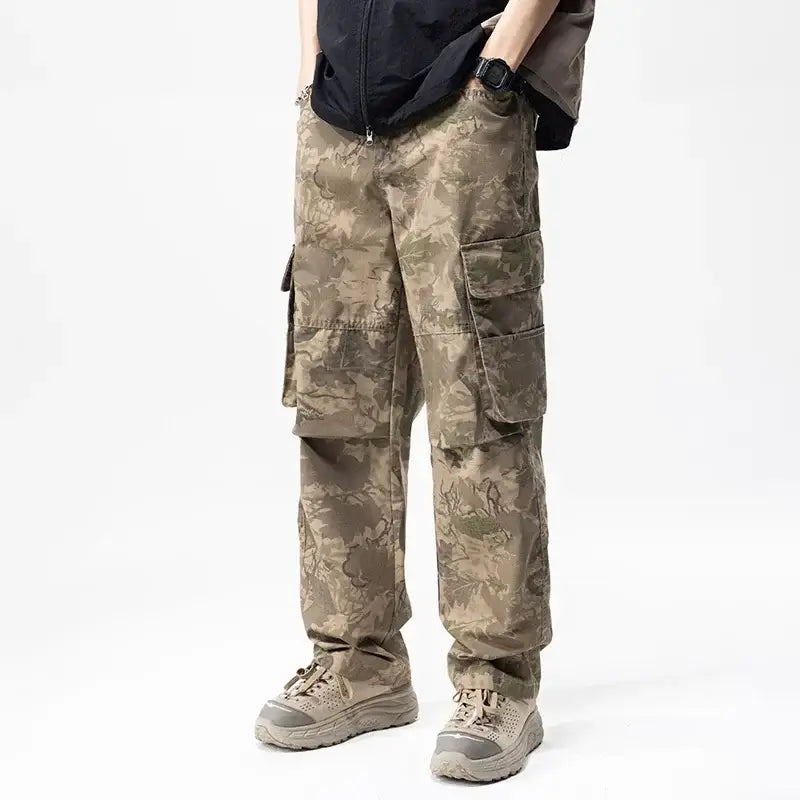 Men's Desert Camo Overalls – Streetwear Meets Function | Camo Colors