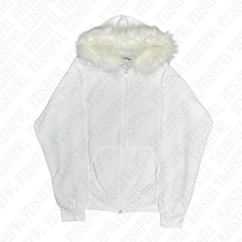 Y2K Oversized Camo Zip-Up Hoodie – Grunge Streetwear | Camo Colors