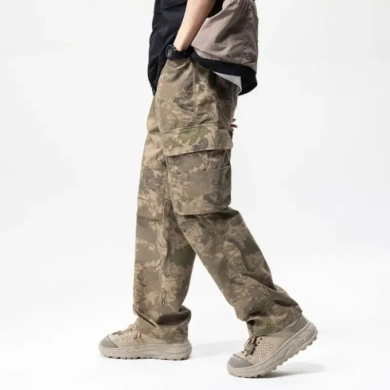Men's Desert Camo Overalls – Streetwear Meets Function | Camo Colors
