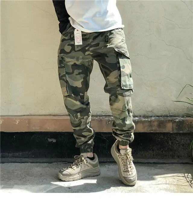 Men’s Camouflage Harem Jogger Pants – Trendy & Comfortable | Camo Colors