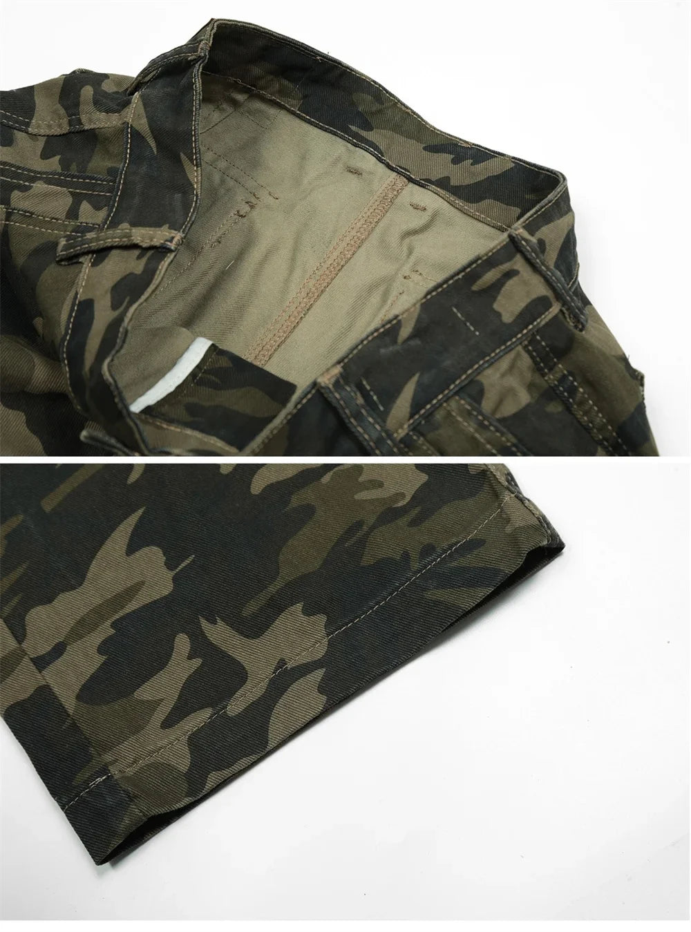 Men's Camouflage Cargo Pants – Loose Fit Street Joggers | Camo Colors