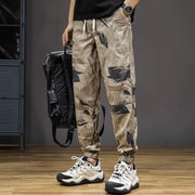 Lightweight Camouflage Harem Pants with Elastic Waist | Camo Colors