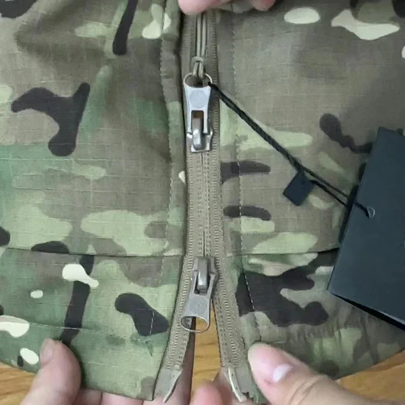 Men's Winter Tactical Camo Parkas: Warm, Waterproof, Windproof Camo Colors