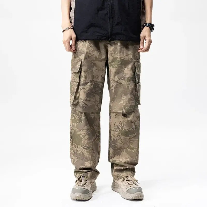 Men's Desert Camo Overalls – Streetwear Meets Function | Camo Colors