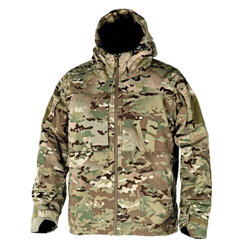 Men's Winter Hunting Jacket: Tactical, Waterproof, Insulated Camo Camo Colors