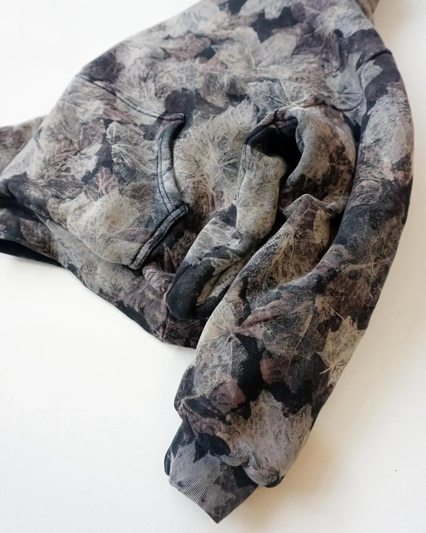 Y2k Men's Grey Camo Hoodie | Oversized Vintage Realtree Print Camo Colors