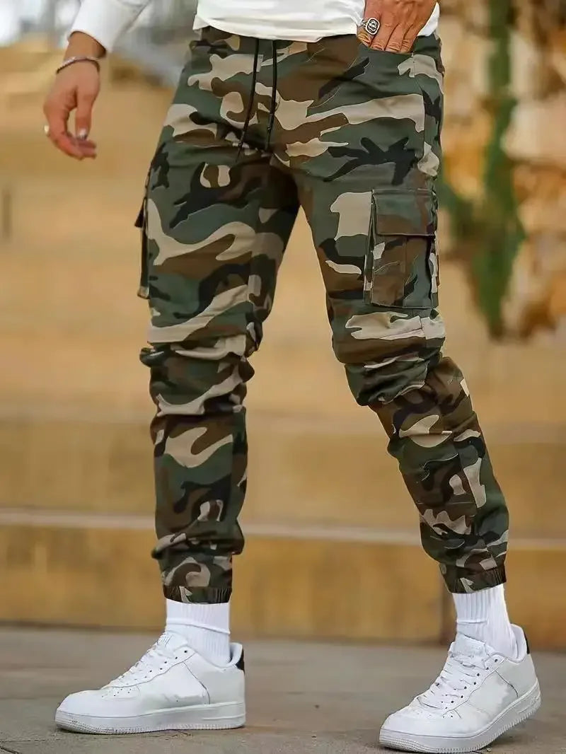 Men's Slim Camo Outdoor Pants – Stylish & Versatile | Camo Colors