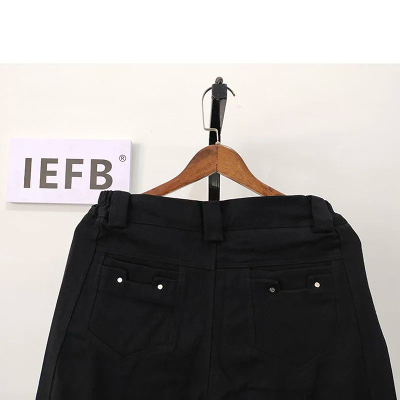 Japanese Style Men’s Wide-Leg Trousers with Pockets 2025 Camo Colors