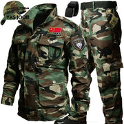 Camo Set for Men | Tactical Jacket and Cargo Pants Camo Colors
