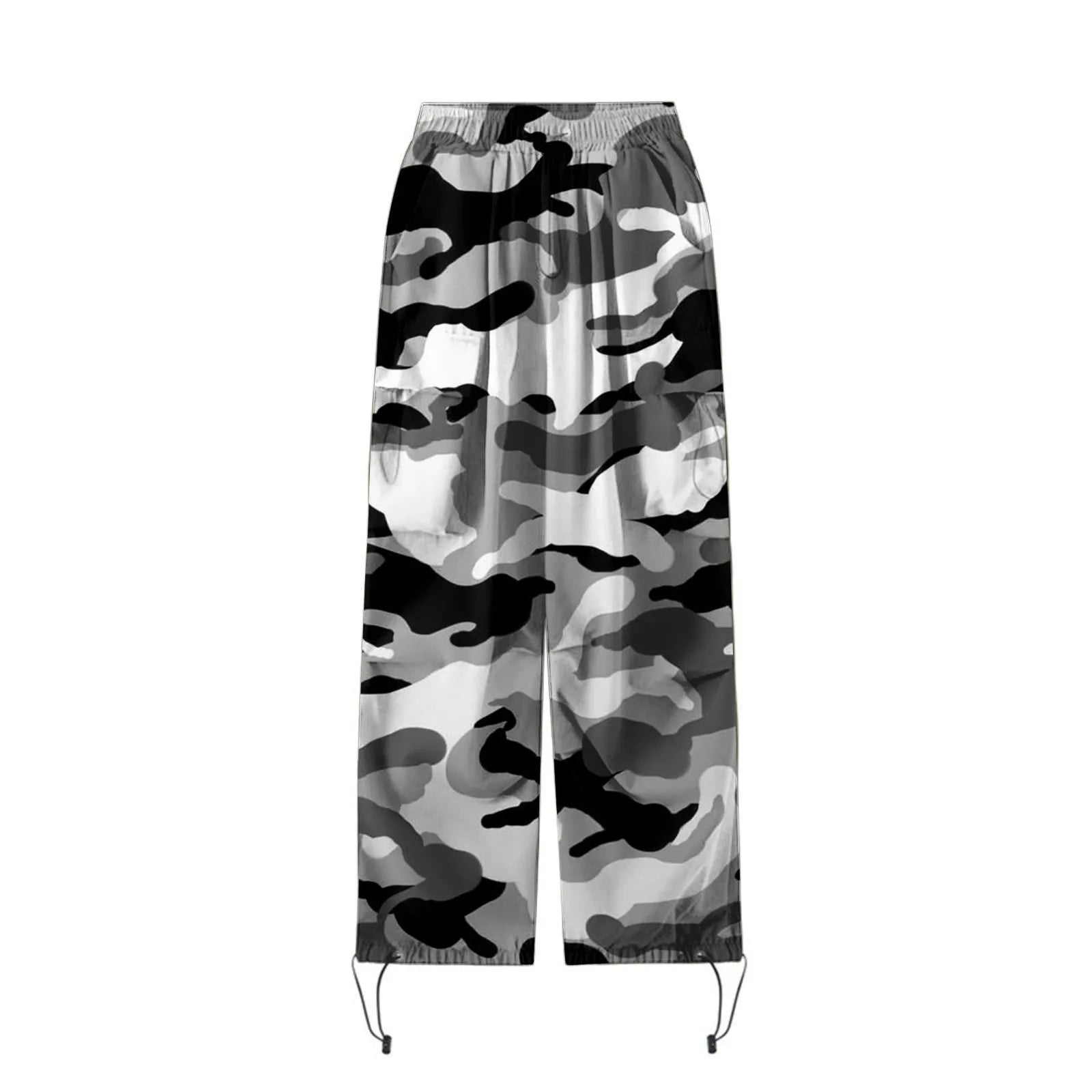 Women's Camo Cargo Joggers – Casual Loose-Fit Streetwear Pants | Camo Colors