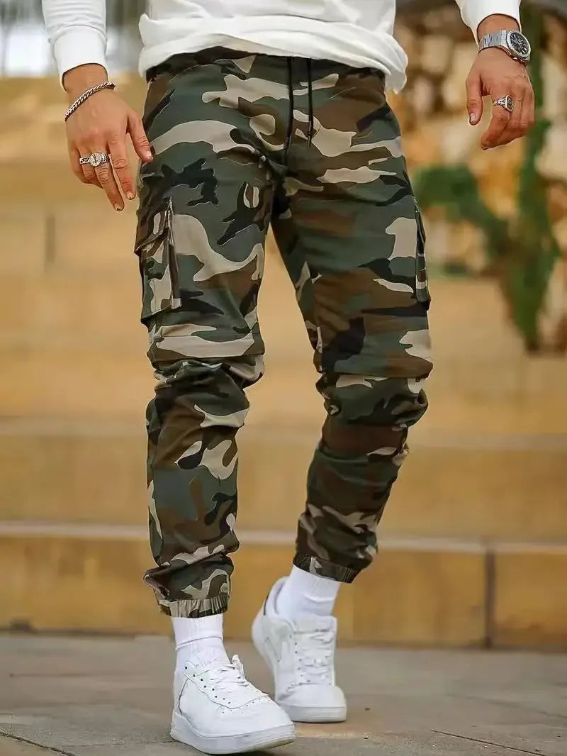 Men's Slim Camo Outdoor Pants – Stylish & Versatile | Camo Colors