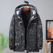 Men's Plus-Size Camouflage Padded Jacket – 10XL Winter Coat | Camo Colors