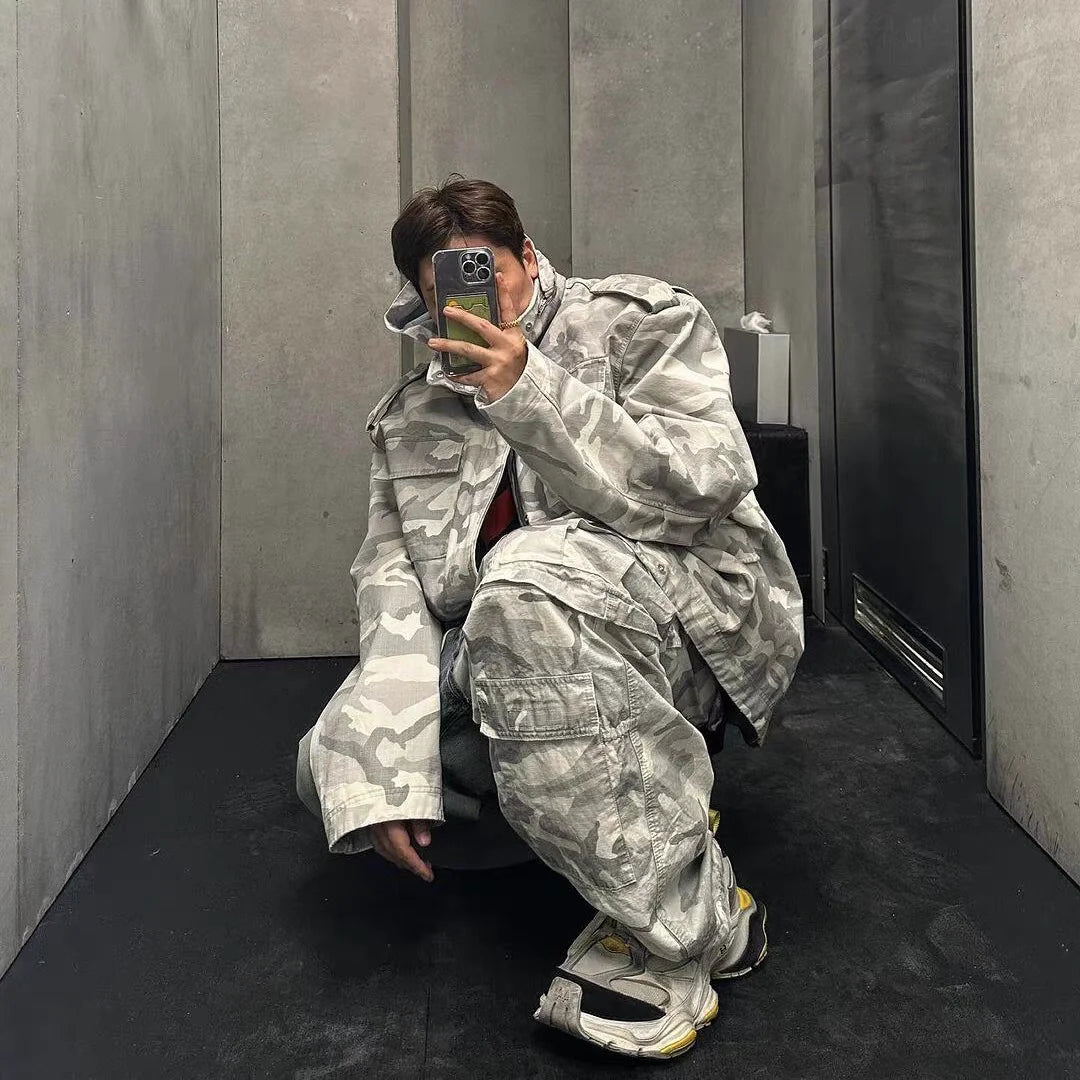 Unisex Firmranch Camouflage Detachable Cargo Pants Men Women Camo Colors