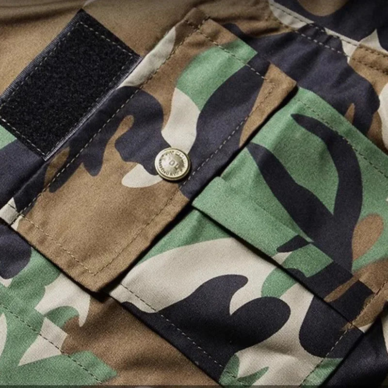 Camo Set for Men | Tactical Jacket and Cargo Pants Camo Colors