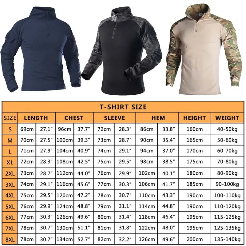 Combat Camo Shirts | Tactical T-Shirts for Hiking, Airsoft & More Camo Colors