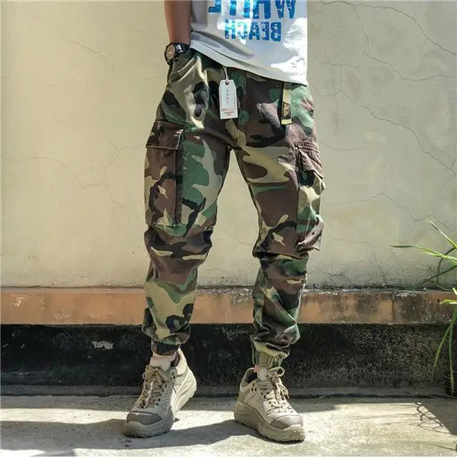 Men’s Camouflage Harem Jogger Pants – Trendy & Comfortable | Camo Colors