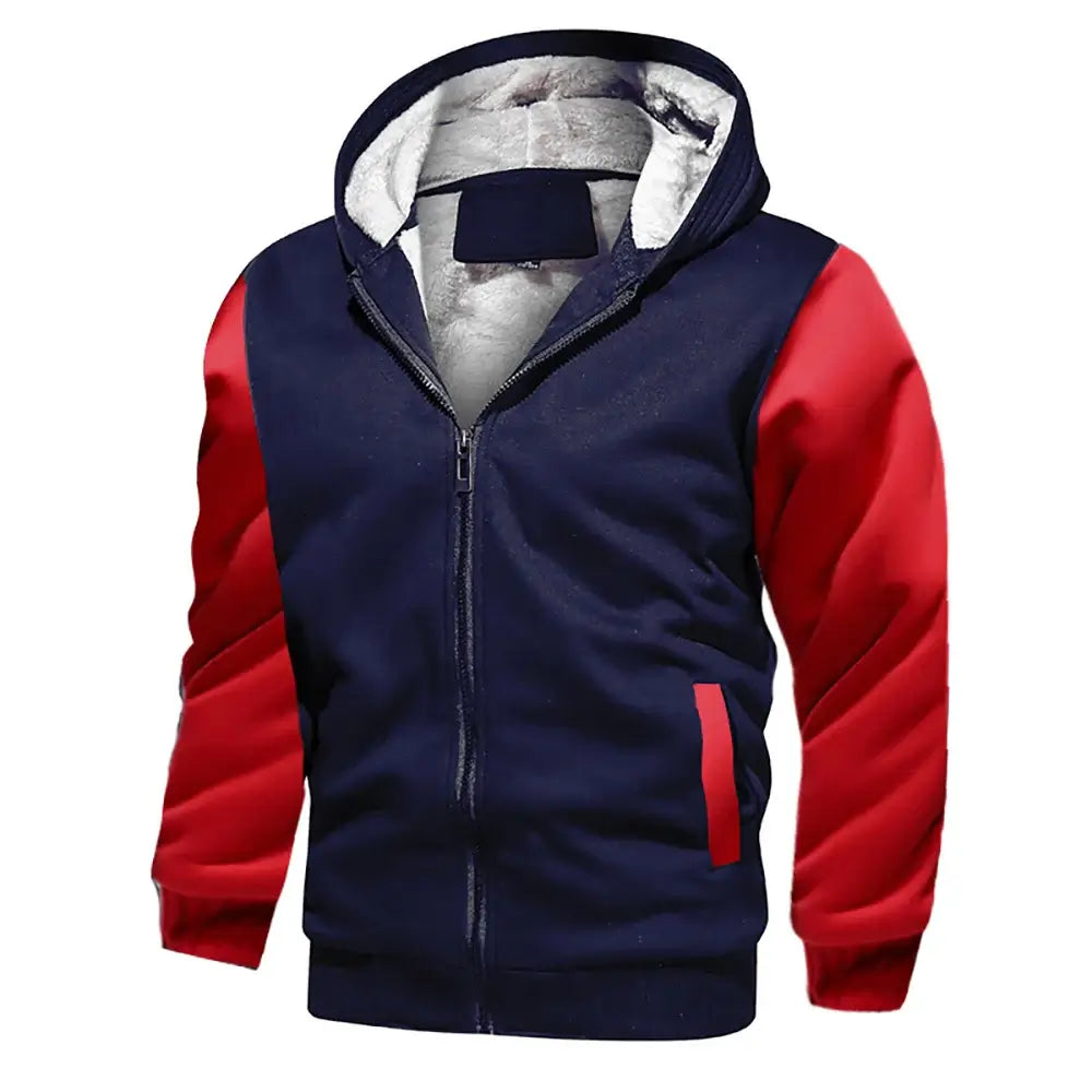 Men’s Thick Fleece Camo Jacket – Warm & Windproof | Camo Colors