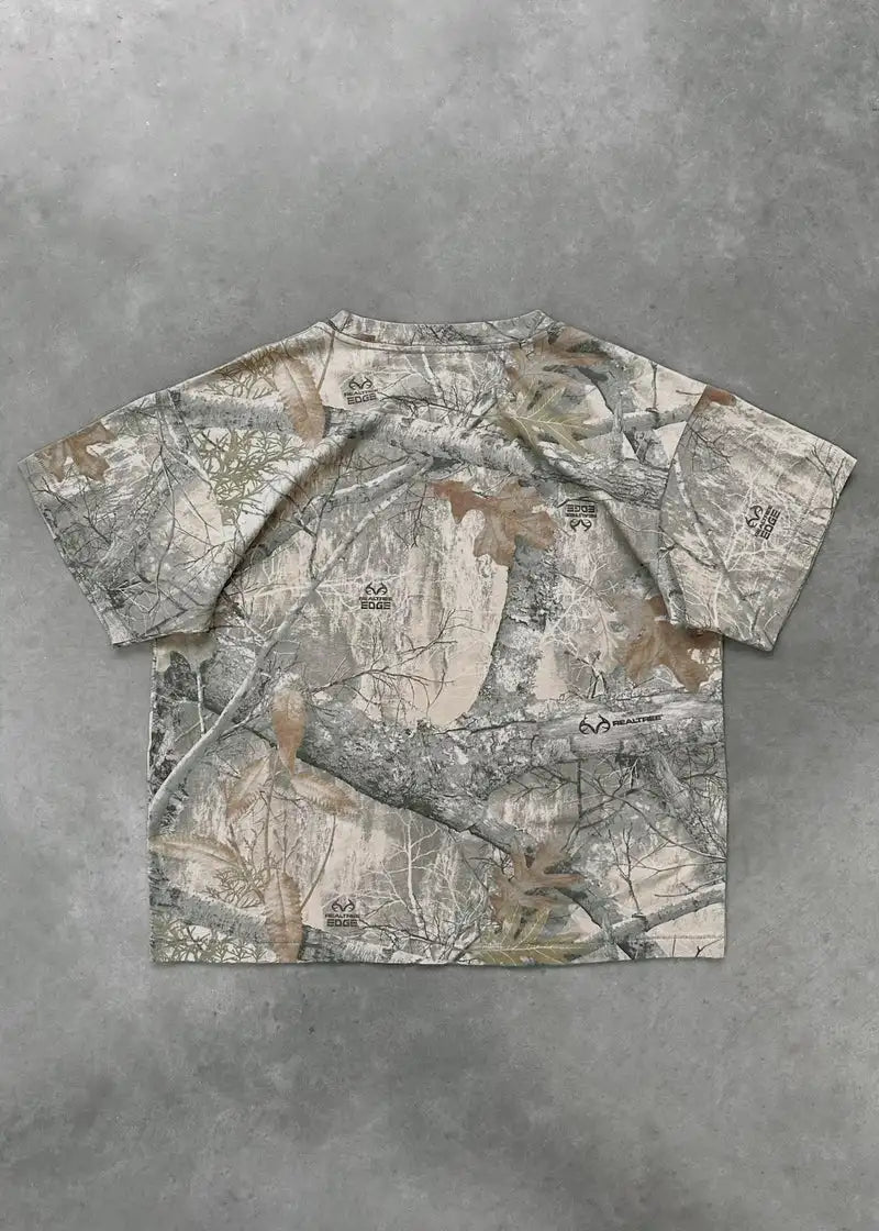 Camo Print T-Shirt | Unisex Retro Harajuku Summer Streetwear Camo Colors