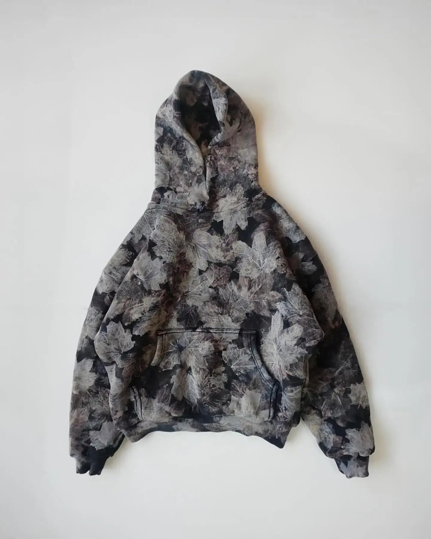 Y2k Men's Grey Camo Hoodie | Oversized Vintage Realtree Print Camo Colors