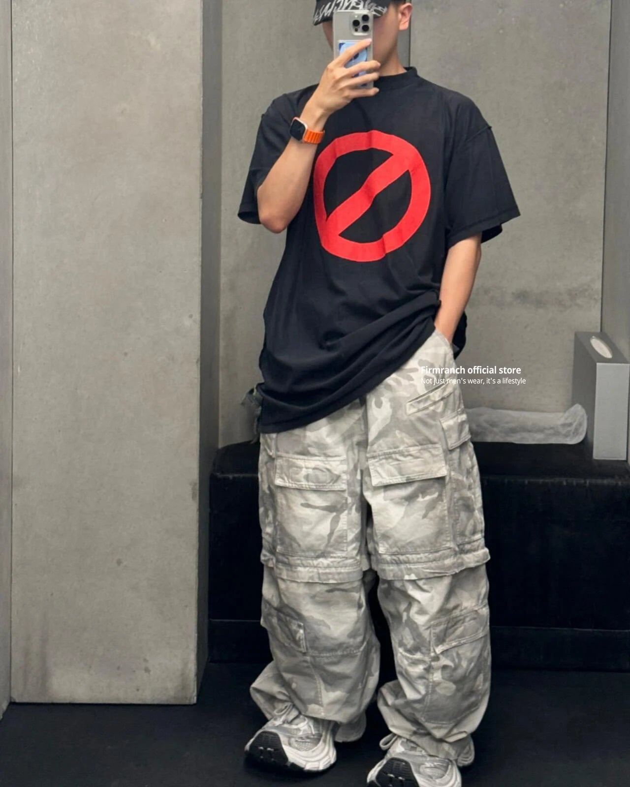 Unisex Firmranch Camouflage Detachable Cargo Pants Men Women Camo Colors