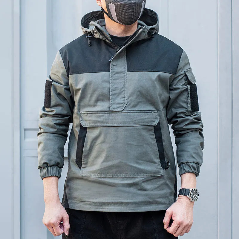 Men’s Tactical Camouflage Hooded Jacket | Camo Colors