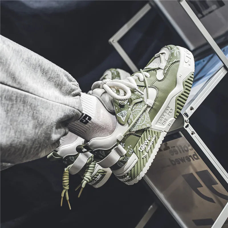 Zapatillas De Hombre Fashion Spring Casual Camo Shoes | Camo Colors