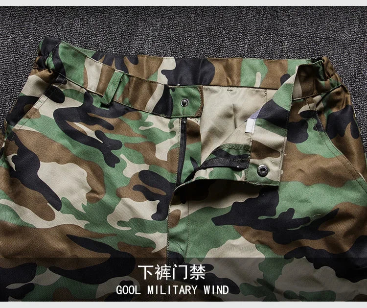 Camo Set for Men | Tactical Jacket and Cargo Pants Camo Colors