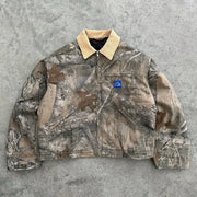 Gray & Brown Y2K Camo Men’s Jacket Camo Colors