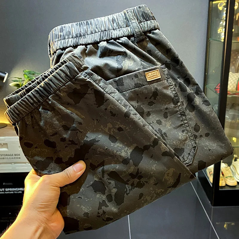 Loose Fit Camo Harem Pants: Breathable & All-Matching for Men Camo Colors