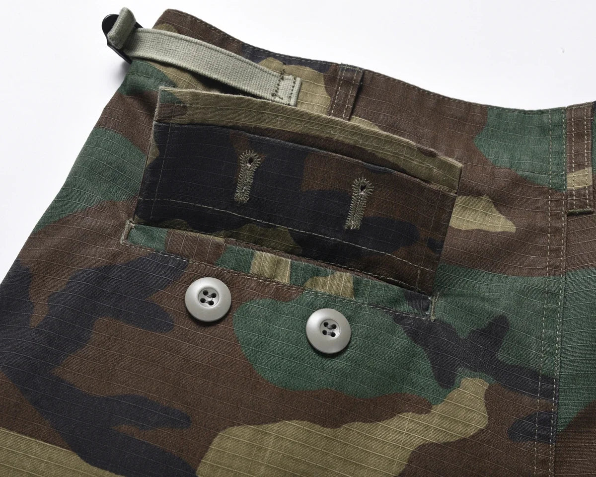 Men's Vintage Camouflage Cargo Pants | Y2K High-Street Style | Camo Colors