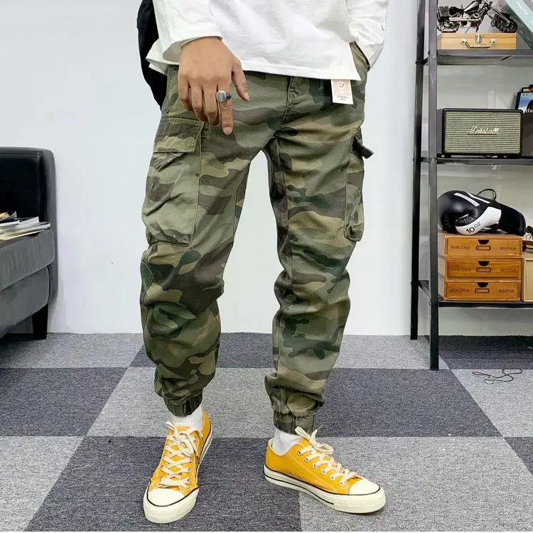 Snake Print Cargo Pants – Bold Streetwear with Utility |Camo Colors