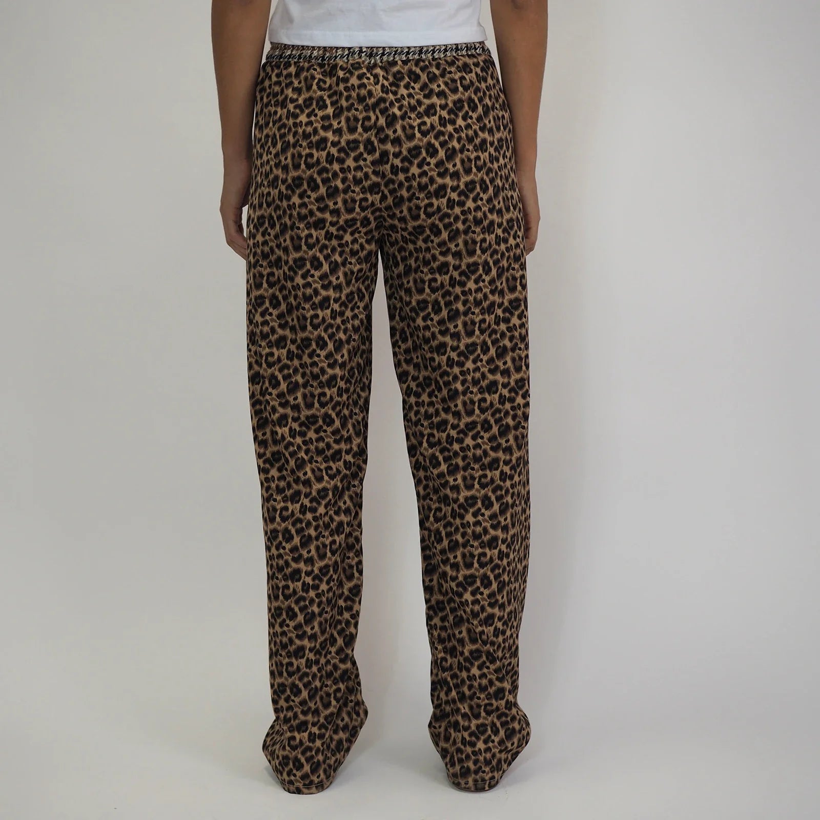 Leopard Print Straight Pants for Women | Vintage Baggy Y2K | Camo Colors