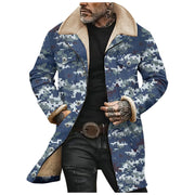 Men’s 3D Printed Vintage Military Jacket | Camo Colors