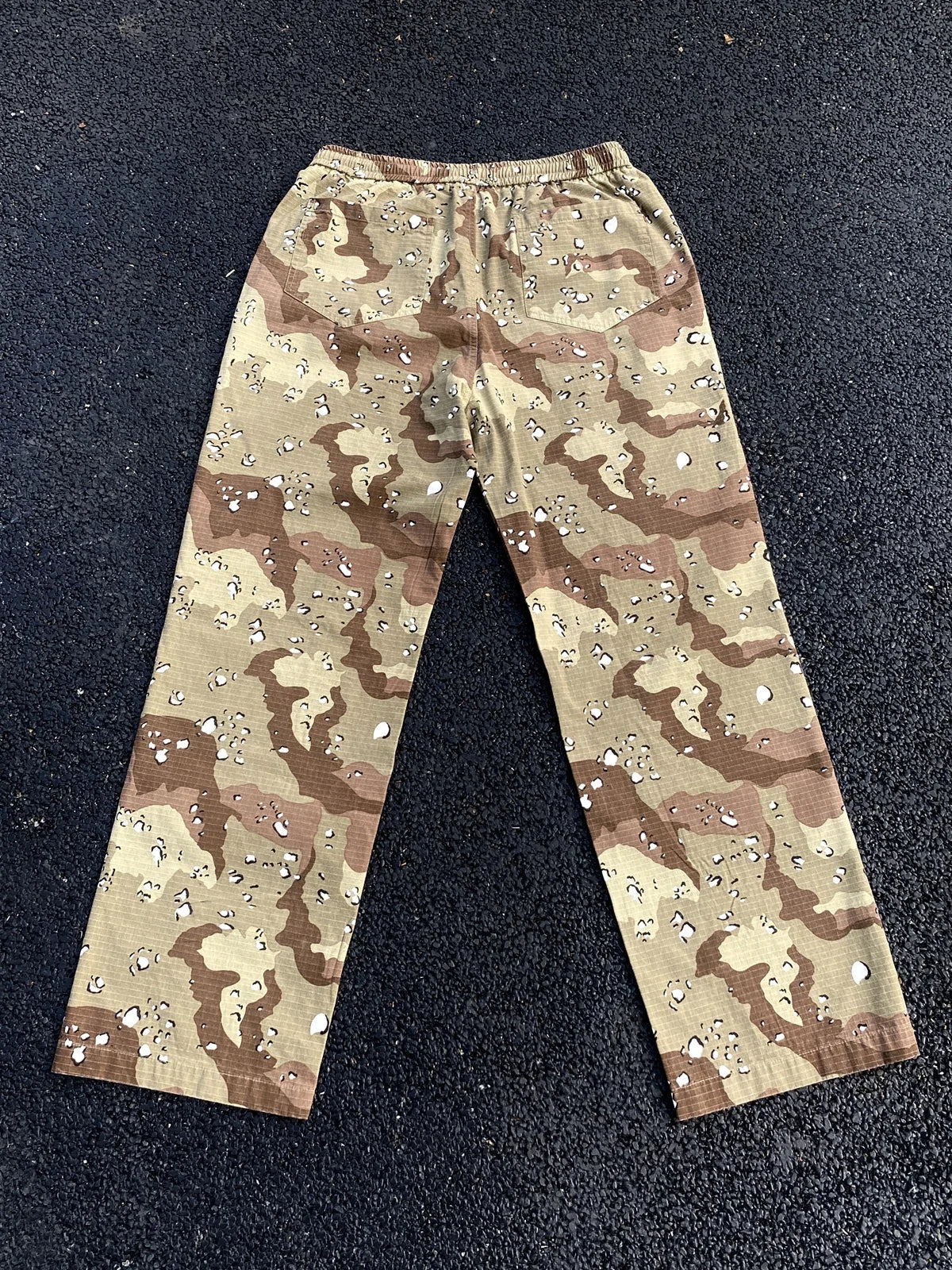 Desert Camouflage Oversized Cargo Lumber Pants | Camo Colors