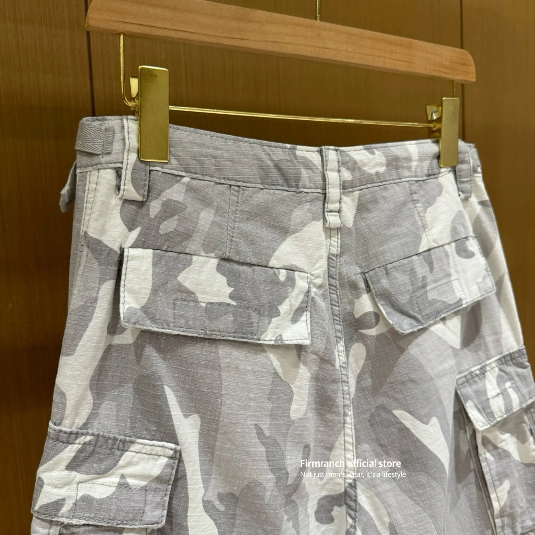 Unisex Firmranch Camouflage Detachable Cargo Pants Men Women Camo Colors