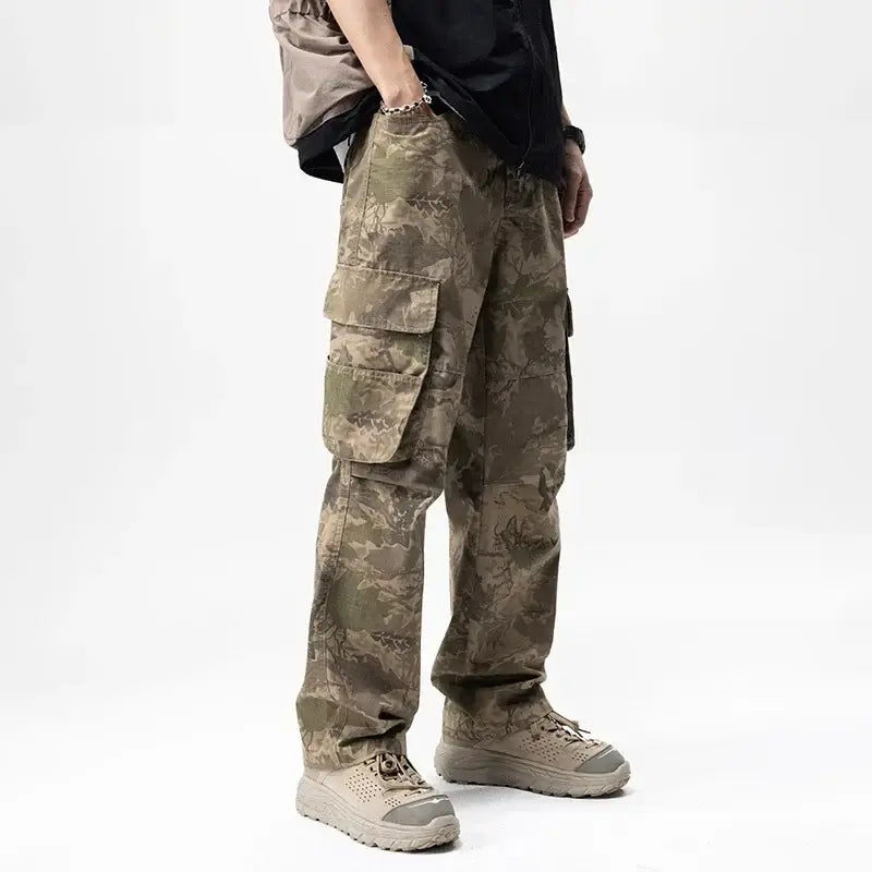 Men's Desert Camo Overalls – Streetwear Meets Function | Camo Colors
