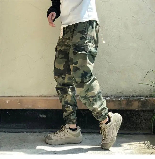 Men’s Camouflage Harem Jogger Pants – Trendy & Comfortable | Camo Colors