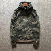 Cotton Loose Military Luxury Korean Camouflage Hoodie for Women | Camo Colors