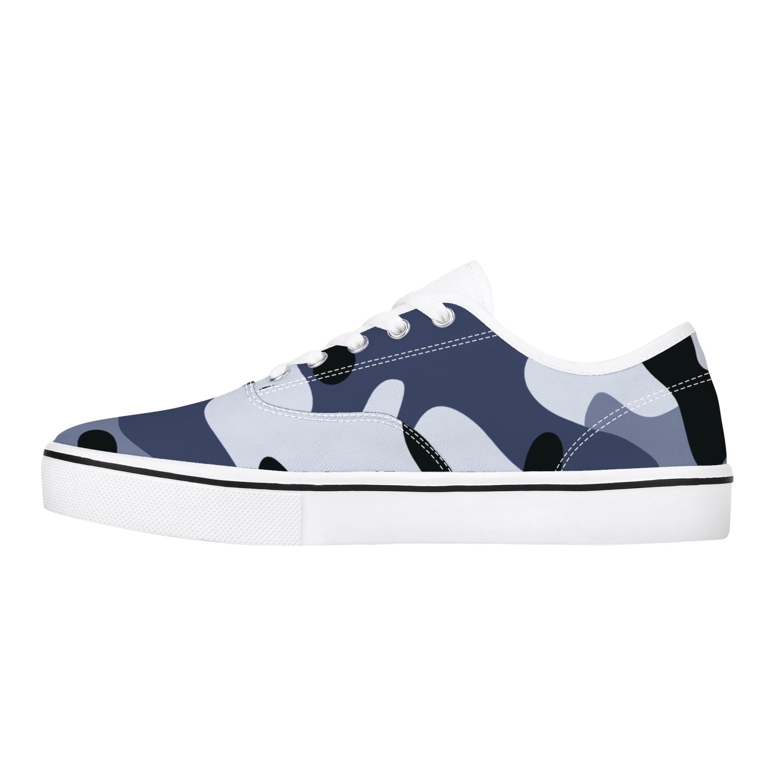 Camo Skate Shoes | Light Blue Camouflage Camo Colors