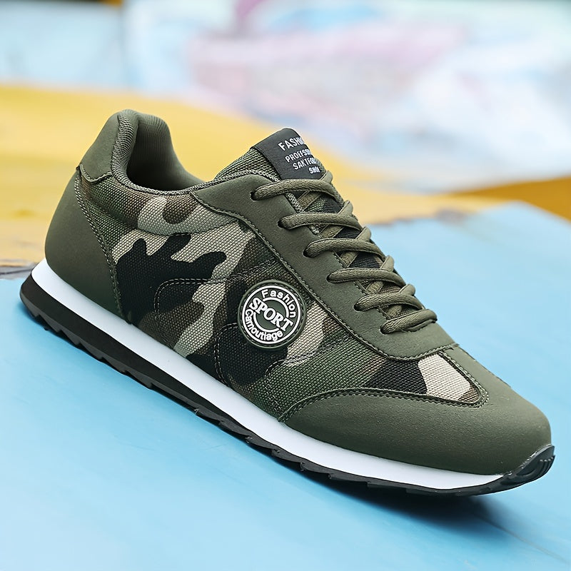 Unisex Camouflage Casual Sneakers – Lightweight, Breathable Camo Colors