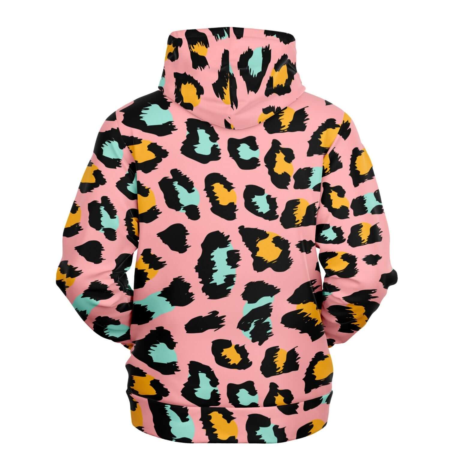 Leopard Print Hoodie | Pink Panther in Black & Yellow | Camo Colors