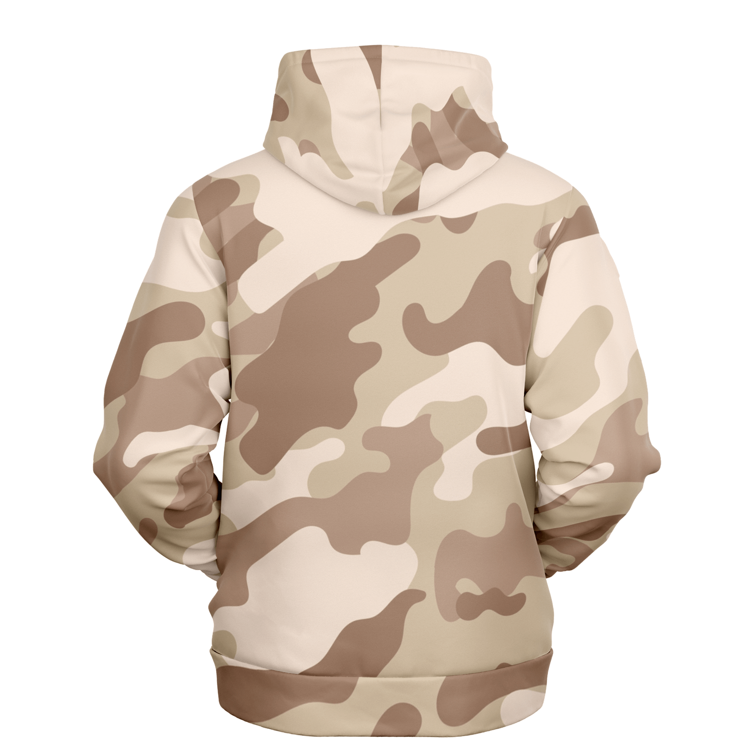 Camo Hoodie | Brown Desert Pullover Camo Colors