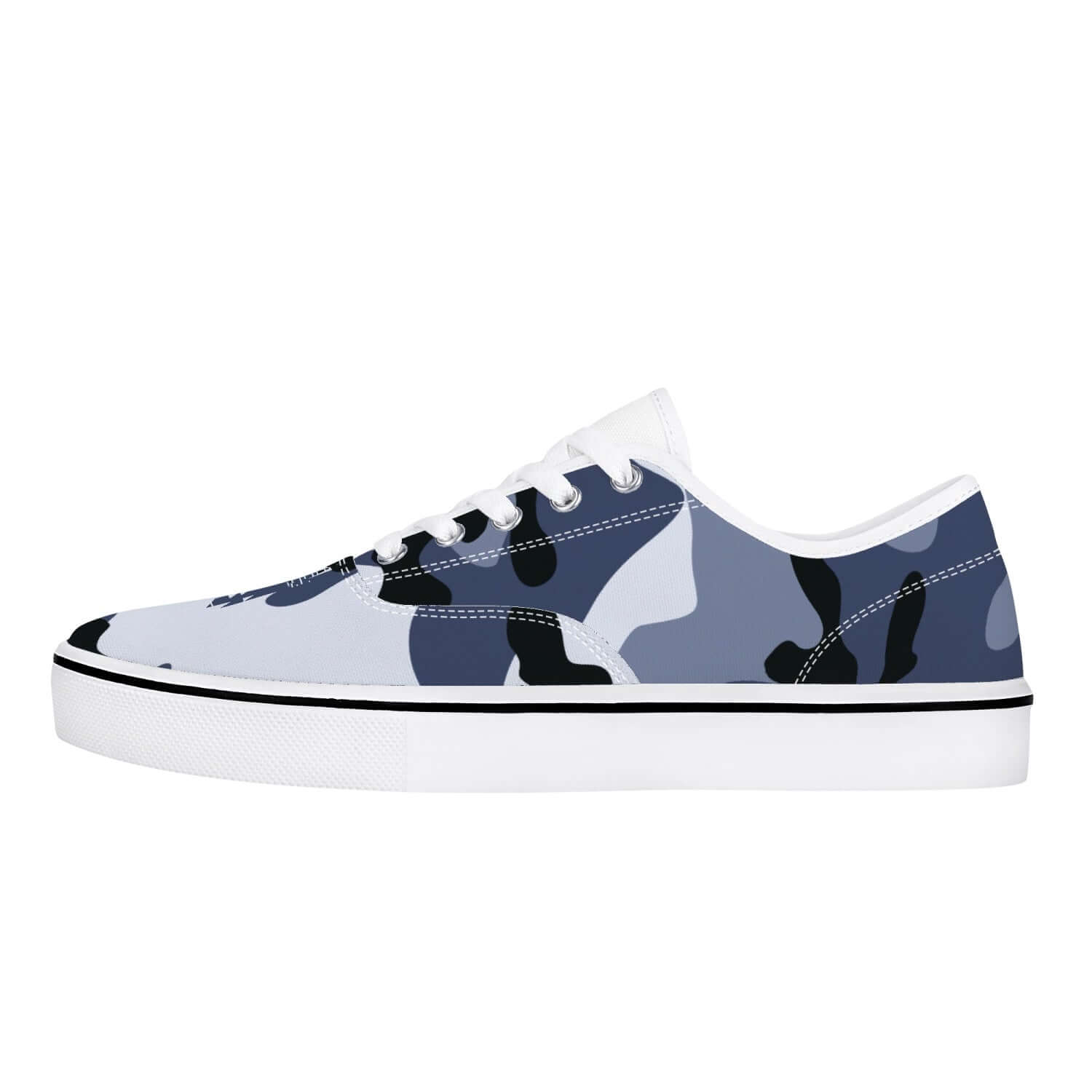 Camo Skate Shoes | Light Blue Camouflage Camo Colors