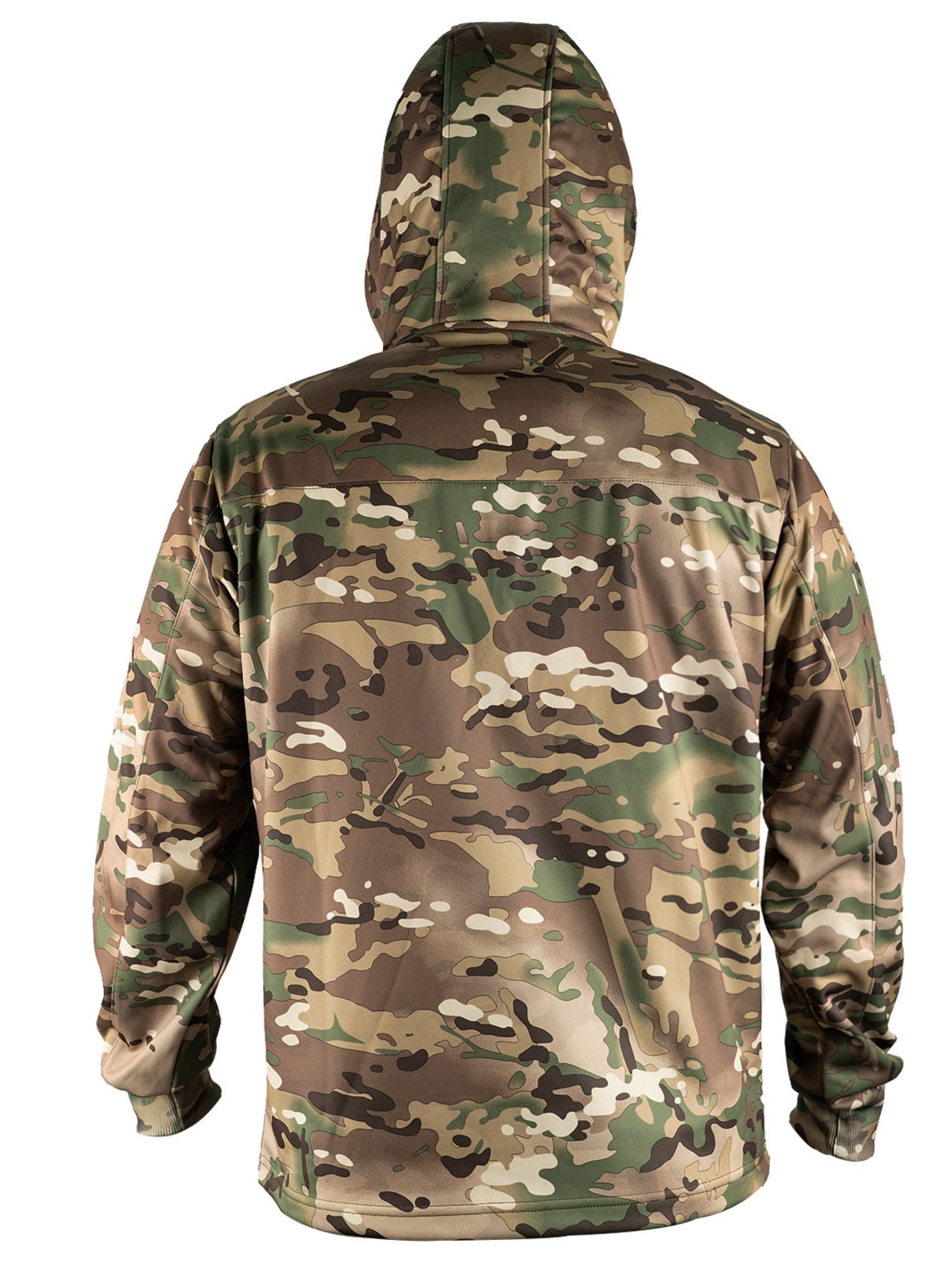 Tactical Camo Hooded Fleece Sweatshirt – Warm &amp; Durable | Camo Colors